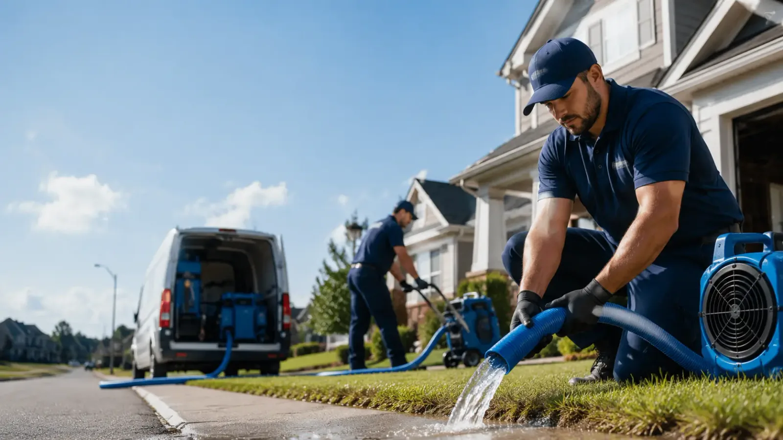 Flood Damage Restoration in Elliott, IL